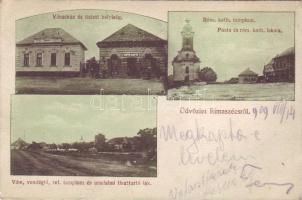 Rimaszécs mit Zoll, Restaurant und Geschäft (EB)