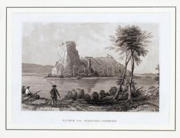 cca 1840 Dévény  acélmetszet. / Theben steel engraving  10x15 cm