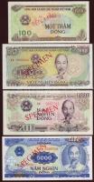 Vietnam 1988-91. 100D-50.000D "SPECIMEN" (Minta) T:I