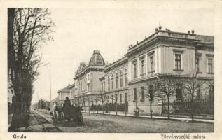 Gyula, Törvényszéki palota; Dobay János kiadása