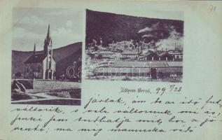 1899 Zolyóm-Brezó mit Fabrik