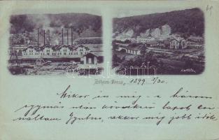 1899 Zolyóm-Brezó mit Holzwerke