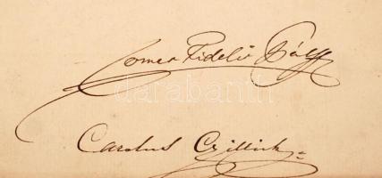 1836 V. Ferdinánd (1793-1875) Osztrák császár, magyar és cseh király, lombard-velencei király és Pál...