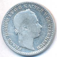 Ausztria / olasz verdejel 1860V 10kr Ag "Ferenc József" T:3
Austria / Italian mint mark 1...