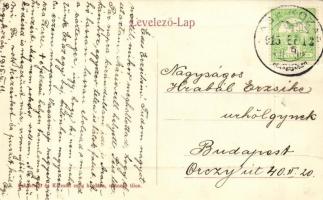 Pécs, Királyi tábla, Nádor szálloda, Stern Mór kereskedése; Schmeiszl és Kálmán cég kiadása