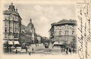 Bp. mit Straßenbahn