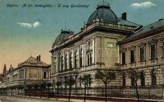 Sopron, Törvényház / Gerichtshof; kiadó Piri Dániel