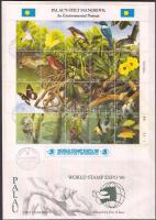 1989 Bélyegkiállítás; Állatok - Virágok teljes ív Mi 318-337 FDC
