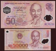 Vietnam 2001. 50D + 2003. 50.000D T:I