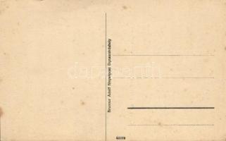 Csallóközkürt, Ohrady; Katolikus népiskola, kiadja Brunner Adolf fényképész / catholic school