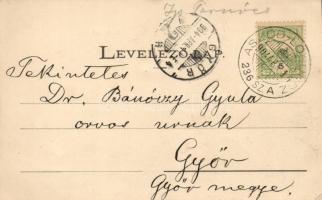 Losonc, Lucenec; Kubinyi tér, kiadja Reidlinger (EK)