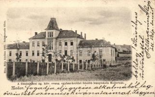 Modor, Felső leányiskola; Blau Béla kiadása / girl school (very minor tear)