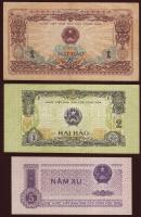 Vietnam 1972. 1Hao T:II + 1975. 5Xu + 2Hao T:I