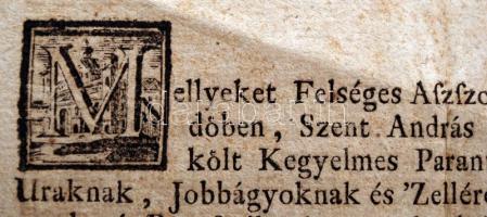 1769 Mária Terézia Úrbéri rendeletéhez kiadott további pontosító rendelkezések "Bizonyos punctu...