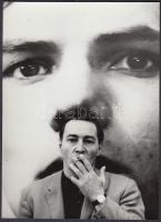 cca 1980 Z. Minácová (Bratislava) pecséttel jelzett vintage fotóművészeti alkotása, 18x13 cm