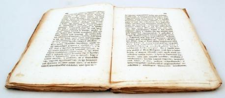 Kossuth Lajos: Felelet gróf Széchenyi Istvánnak Kossuth Lajostól. Pest, 1841. Landerer-Heckenast. El...