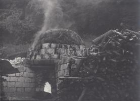 cca 1980 Varga Csaba: Boksa, feliratozott fotóművészeti alkotás, 21x29 cm