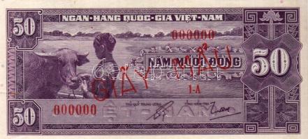 Dél-Vietnam 1956. 50D "Minta" T:I