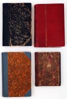 Vegyes szépirodalmi tétel, 4db: Krúdy Gyula: A bűvös erszény. Bp., 1909, Franklin. Tolnai Lajos: A mai Magyarország. Bp., 1889, Légrády. Heltai Jenő: Fűzfasíp. Nyugat, 1913. Gárdonyi Géza: A bor. Bp., 1905, Signer és Wolfner. Vegyes minőségben.