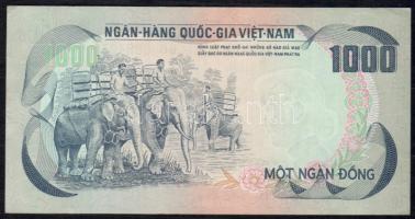 Dél-Vietnam 1972. 50D,100D,200D kis festékfolttal,500D,1000D T:I
