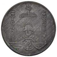 1942. "Magyar Királyi 101. Honvéd Gépkocsizó Tanezred / Karácsony 1942" hadifém emlékérem ...