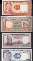 Dél-Vietnam 1964-66. 1D,20D,50D,100D (2 klf),500D (2 klf) T:I,I-