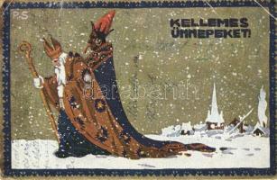 Christmas, Krampus, Santa Claus s: P.S. (fa)