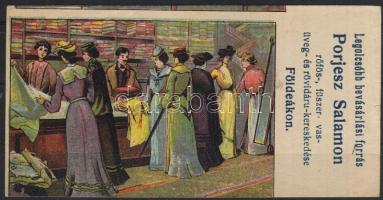 Dekoratív számolócédula/Dekor Zahlzetter