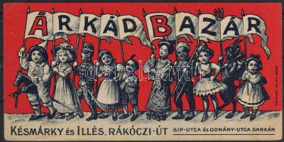 Dekoratív számolócédula/Dekor Zahlzetter