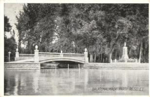 Balatonalmádi - 2 db régi képeslap / 2 old postcards