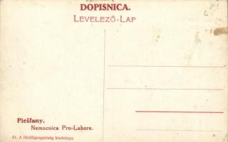 Pöstyénfürdő, Piestany; Munkáskórház / Nemocnica / workers' hospital