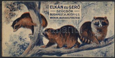 Dekoratív számolócédula/Dekor Zahlzetter