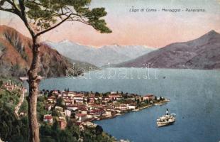 7 db RÉGI olasz városképes lap; több Como / 7 old Italian town-view postcards; more Lago di Como