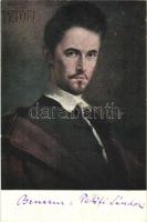 6 db RÉGI motívumlap; magyar híres emberek; Jókai, Petőfi, Csokonai, Kazinczy, Rákóczi / 6 old motiv...