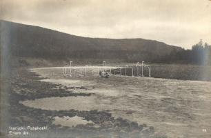 9 db RÉGI finn használatlan városképes lap / 9 old unused Finnish town-view postcards