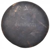 2000. "Antoine de Saint Exupary 1900 Budapest - Lyon 2000" Br emlékérem (~121-124mm) T:2
...