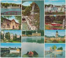 27 db MODERN hévízi városképes lap, benne pár nagy méretű képeslap, vegyes minőségű / 27 modern Hungarian postcards, including some big-size postcards, mixed quality