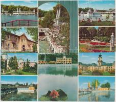 27 db MODERN hévízi városképes lap, benne pár nagy méretű képeslap, vegyes minőségű / 27 modern Hungarian postcards, including some big-size postcards, mixed quality