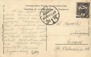 Abbazia, Molo und Hafen; Verlag A. Dietrich / ship station (EK)