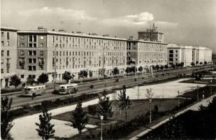 Dunaújváros, Dunapentele, Sztálinváros;  - 2 db városképes lap, a Képzőművészeti Alap kiadása / 2 mo...