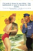 13 db VEGYES motívumlap, vegyes minőség; humoros grafikai lapok / 13 mixed motive cards, mixed quali...