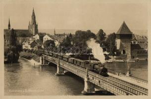 52 db RÉGI svájci városképes lap, vegyes minőség; / 52 old Swiss town-view postcards, mixed quality;