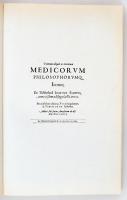 Zsámboky János: Veterum aliquot recentium Medicorum Philosophorumque Icones filozófusok képeivel. Re...