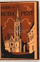 Vigyázó John: Guide to Budapest. bp., 1932, Turistaság és Alpinizmus. Félvászon kötésben.