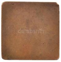 Berán Lajos (1882-1943) ~1930. "LVDI PRO PATRIA" Br labdarúgó emlékérem (39x39mm) T:2-
Hu...