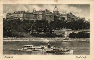Budapest I. vár, gőzhajó (Rb)