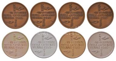 Ausztria 1959. "Demokratikus Ifjúsági Világszövetség - VII. Ifjúsági Világtalálkozó Bécs" ...