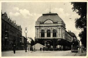 Szeged, Kass szálló, villamos (EK)
