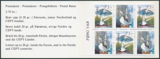 Birds stampbooklet, Madarak bélyegfüzet