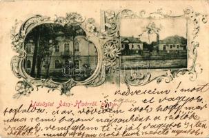 1899 Jászkisér, Piac tér, Art Nouveau (fa)